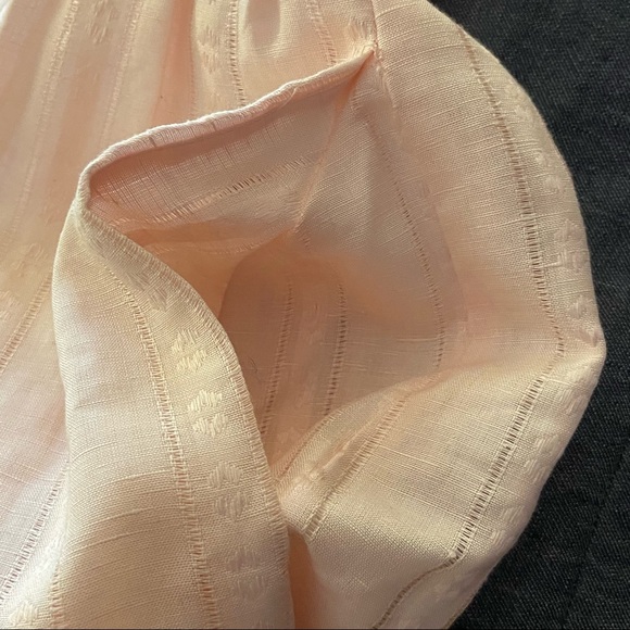 Vintage Linen Blend Pin-tucked Cottagecore 6 Matti of Lynne - Picture 9 of 11